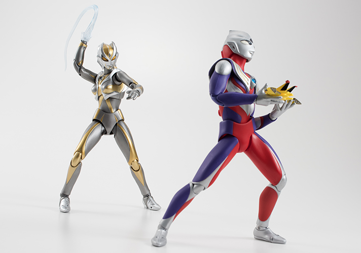 ULTRA-ACT グリッターティガ&カミーラセット