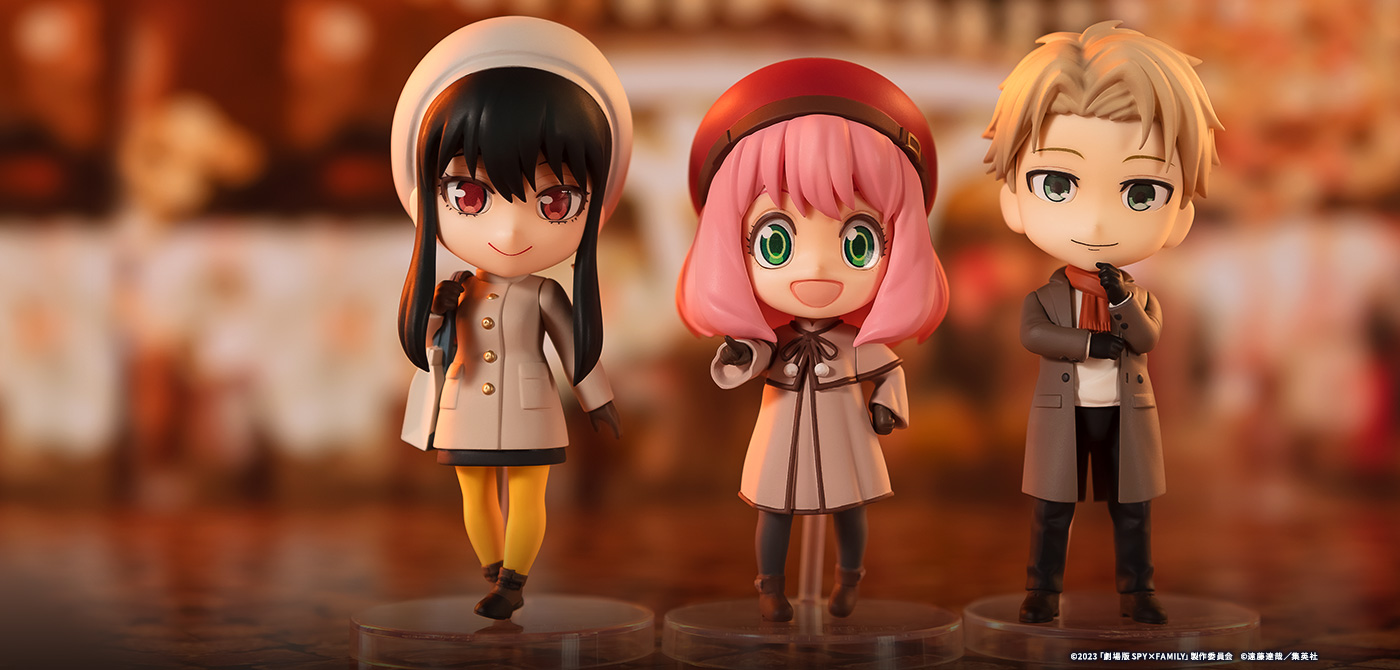 SPY×FAMILY (アクション)フィギュア Figuarts mini（フィギュアーツ ミニ）アーニャ・フォージャー -劇場版SPY×FAMILY CODE: White- ロイド・フォージャー -劇場版SPY×FAMILY CODE: White- ヨル・フォージャー -劇場版SPY×FAMILY CODE: White-