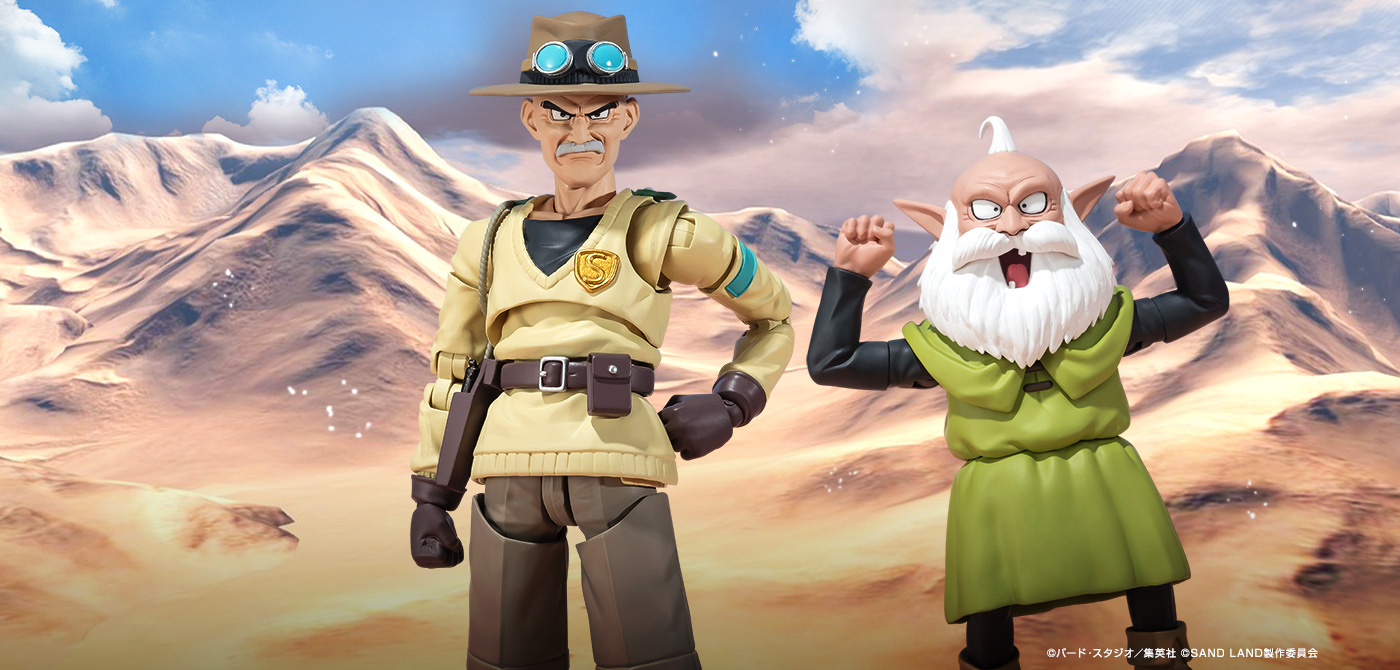 SAND LAND（サンドランド） (アクション)フィギュア S.H.Figuarts（エス・エイチ・フィギュアーツ）ラオ&シーフ