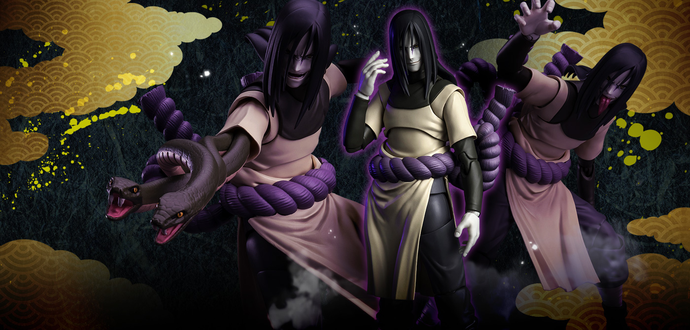 NARUTO-ナルト- フィギュア S.H.Figuarts(エス・エイチ・フィギュアーツ) 大蛇丸 -永劫を求めし真理の探究者-	