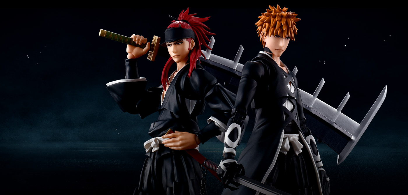 BLEACH 千年血戦篇 (アクション)フィギュア S.H.Figuarts（エス・エイチ・フィギュアーツ）黒崎一護 -卍解・天鎖斬月- 阿散井恋次