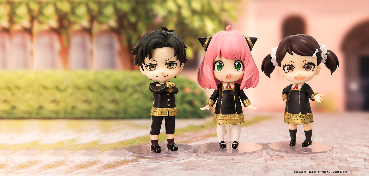 SPY×FAMILY (アクション)フィギュア Figuarts mini（フィギュアーツ ミニ）ダミアン・デズモンド アーニャ・フォージャー ベッキー・ブラックベル