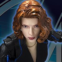 [MARVEL] 最強の女エージェント ブラック・ウィドウが、デジタル彩色で表情を再現され登場！