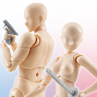 S.H.Figuarts「ボディくん」「ボディちゃん」のPale orange Color Ver.に待望のDX SETが登場！