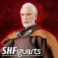[STAR WARS]「ドゥークー伯爵」がS.H.Figuartsに登場！特徴的なライトセイバーや攻撃エフェクトなどが付属！