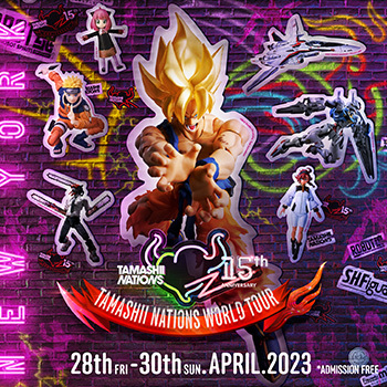 「TAMASHII NATIONS WORLD TOUR」第1会場目はNEW YORK！2023年4月28日～30日開催！
