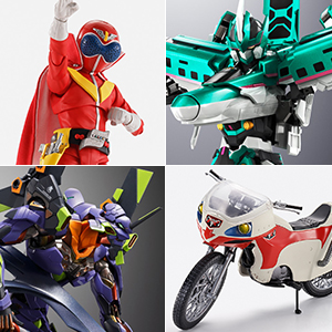 TOPICS 【一般店頭11月14日発売】綾波レイ、仮面ライダー新1号 栄光の昭和ライダーエディション（初回限定台座付属）などの計6商品が新発売！再販3点も！