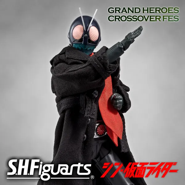 【シン・仮面ライダー】「第1バッタオーグ/仮面ライダー」がS.H.Figuartsに登場。