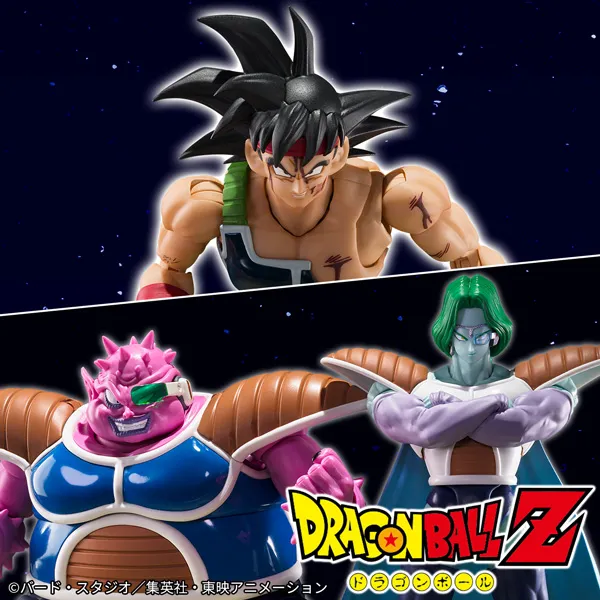 【ドラゴンボールZ】「バーダック」と「ドドリア&ザーボン」がS.H.Figuartsに登場！
