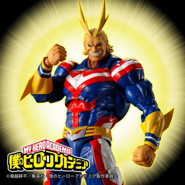 【僕のヒーローアカデミア】S.H.Figuartsヒロアカシリーズに「オールマイト」が来た！