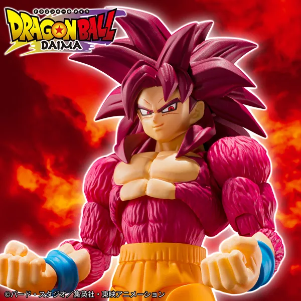 【ドラゴンボールDAIMA】「スーパーサイヤ人4孫悟空」がS.H.Figuartsに登場！