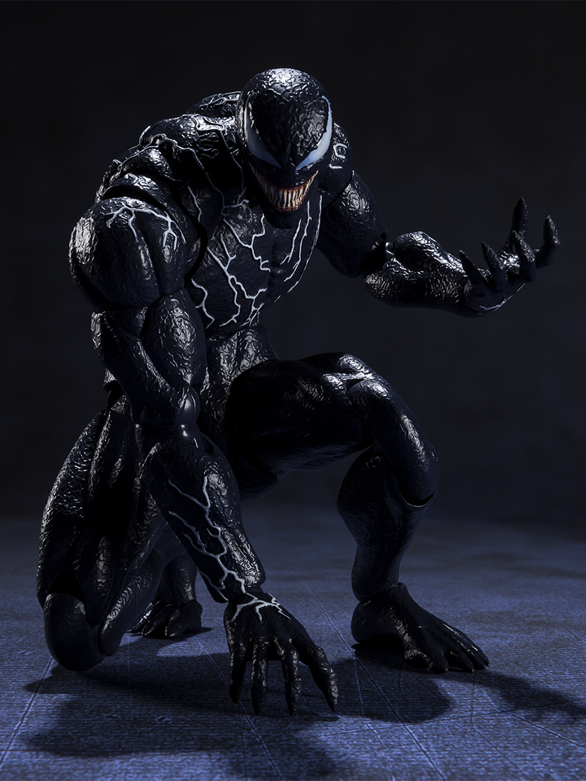 ヴェノム: レット・ゼア・ビー・カーネイジ フィギュア S.H.Figuarts （エス・エイチ・フィギュアーツ） ヴェノム（ヴェノム: レット・ゼア・ビー・カーネイジ）