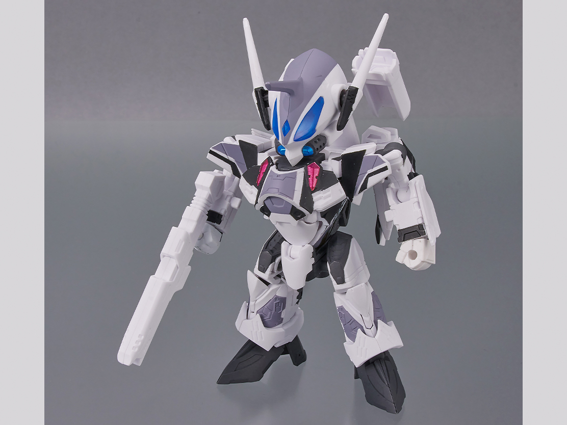 マクロスΔ フィギュア TINY SESSION （タイニーセッション） VF-31F ジークフリード (メッサー・イーレフェルト機) with カナメ・バッカニア