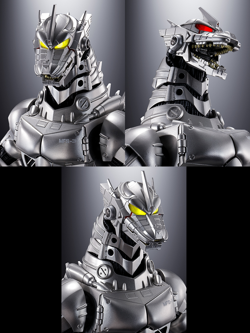 ゴジラ×メカゴジラ フィギュア 超合金魂（チョウゴウキンダマシイ） GX-103 MFS-3 3式機龍