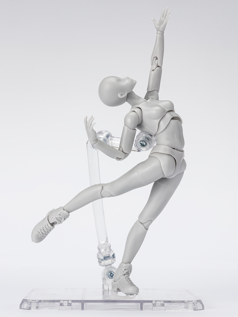 ボディくん・ボディちゃん フィギュア S.H.Figuarts ボディちゃん -スポーツ- Edition DX SET (Gray Color Ver.)