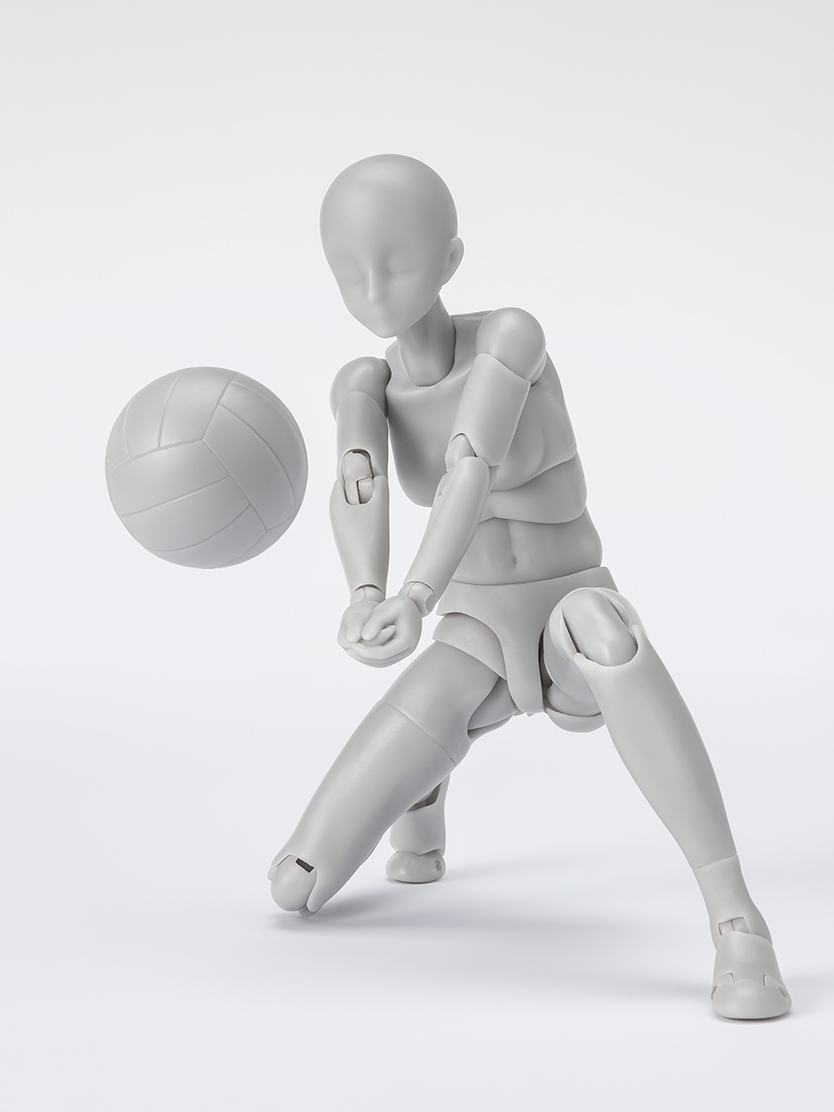 ボディくん・ボディちゃん フィギュア S.H.Figuarts ボディちゃん -スポーツ- Edition DX SET (Gray Color Ver.)