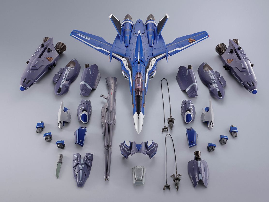 マクロスF フィギュア DX超合金 VF-25G スーパーメサイアバルキリー (ミハエル・ブラン機) リバイバルVer. 