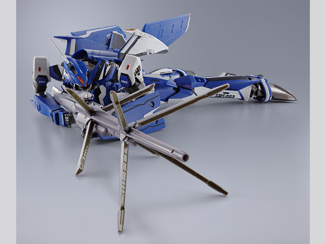 マクロスF フィギュア DX超合金 VF-25G スーパーメサイアバルキリー (ミハエル・ブラン機) リバイバルVer. 