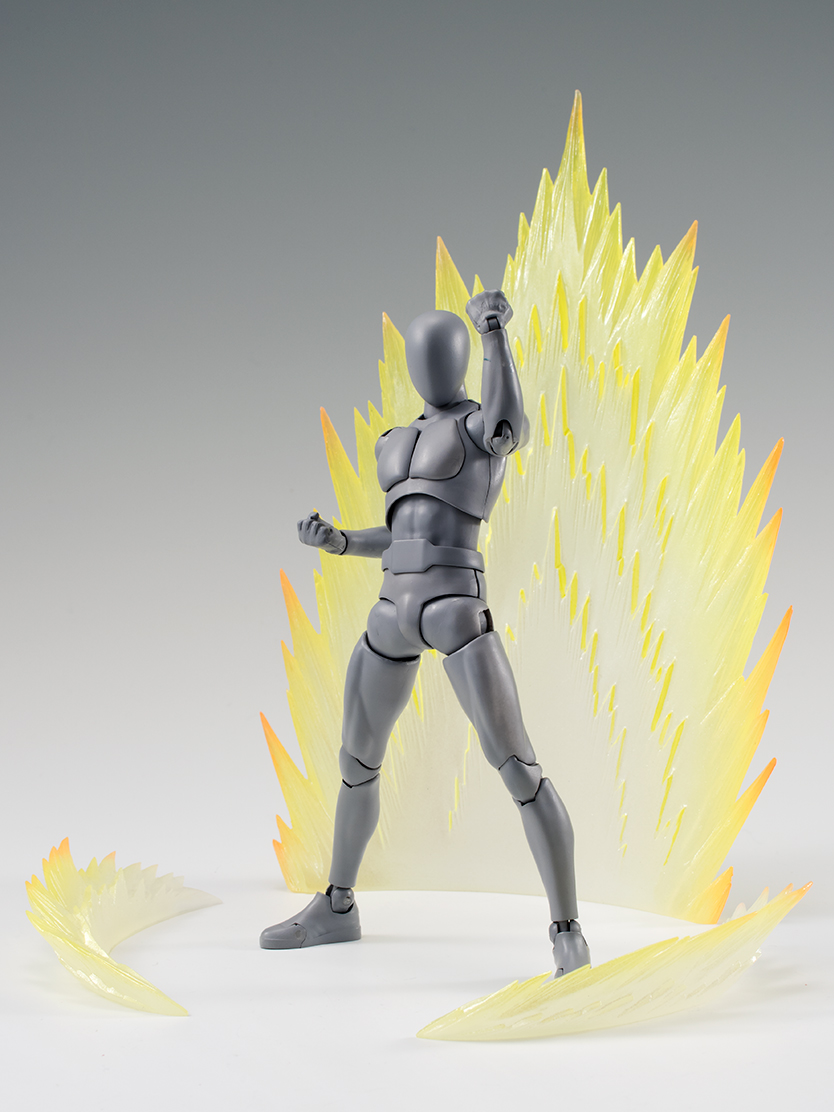 ノンキャラクター フィギュア 魂EFFECT ENERGY AURA Yellow Ver. for S.H.Figuarts