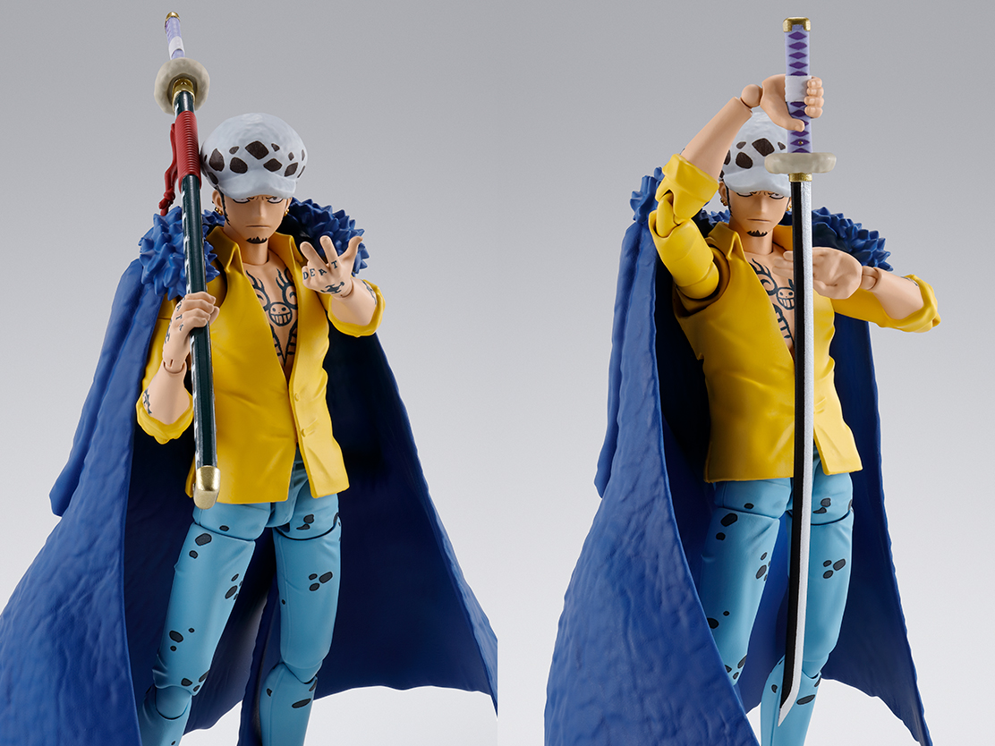 ONE PIECE フィギュア S.H.Figuarts（エスエイチフィギュアーツ）トラファルガー・ロー -鬼ヶ島討入-