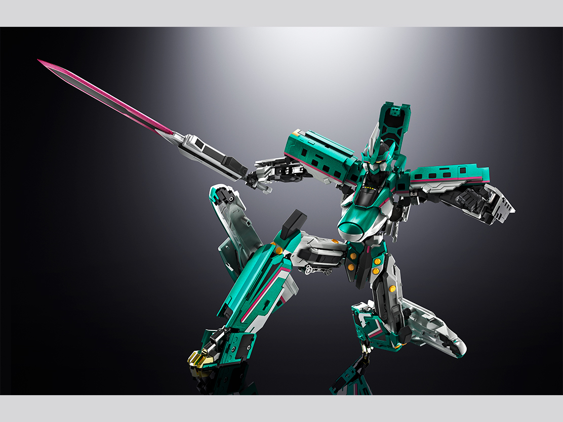 新幹線変形ロボ シンカリオン フィギュア 超合金魂 GX-115 新幹線変形ロボ シンカリオン Ｅ５はやぶさ