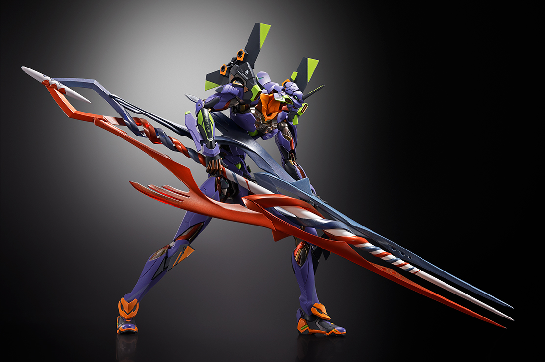 エヴァンゲリオンシリーズ フィギュア METAL BUILD エヴァンゲリオン初号機 30th with the spear of Gaius