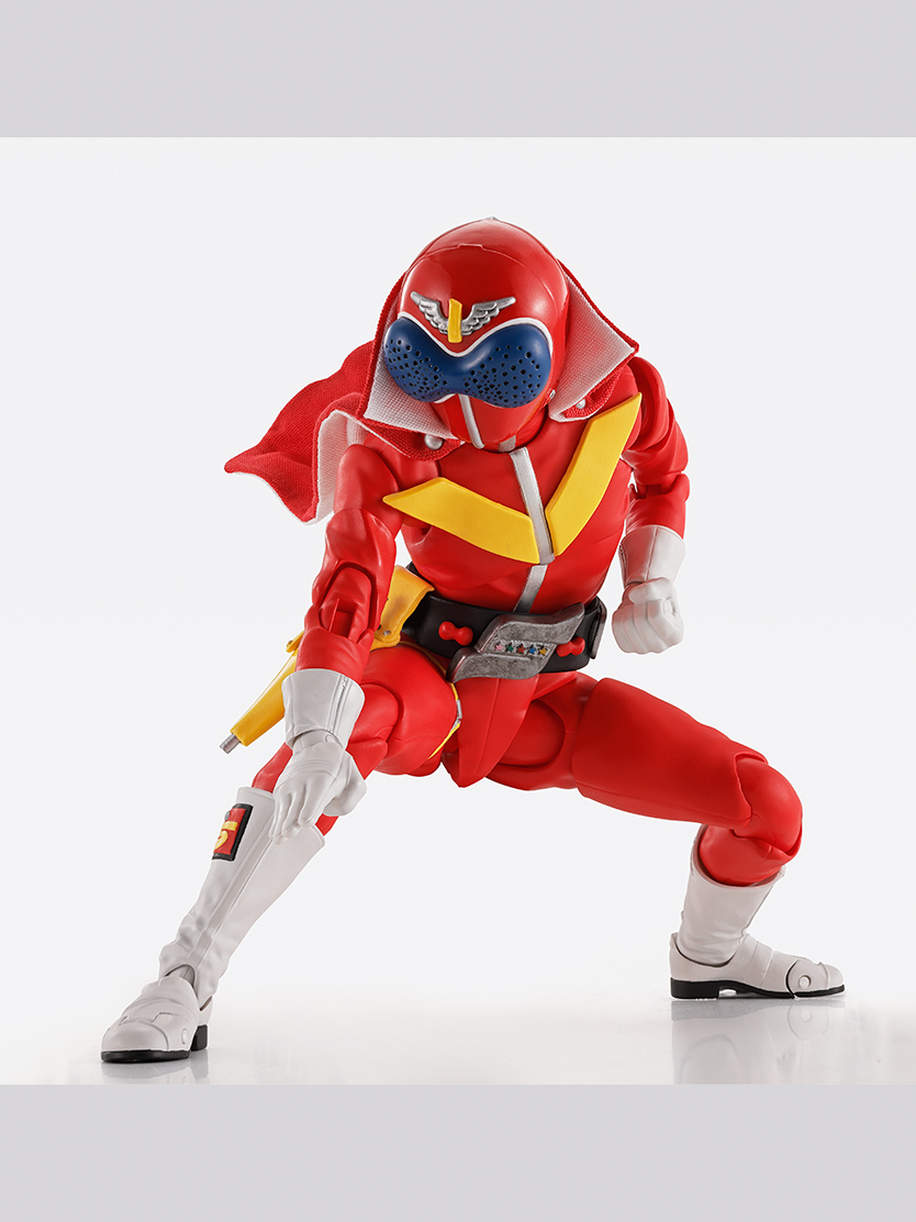 秘密戦隊ゴレンジャー フィギュア S.H.Figuarts（真骨彫製法） アカレンジャー スーパー戦隊 50th Anniversary Ver.（初回限定台座付属）