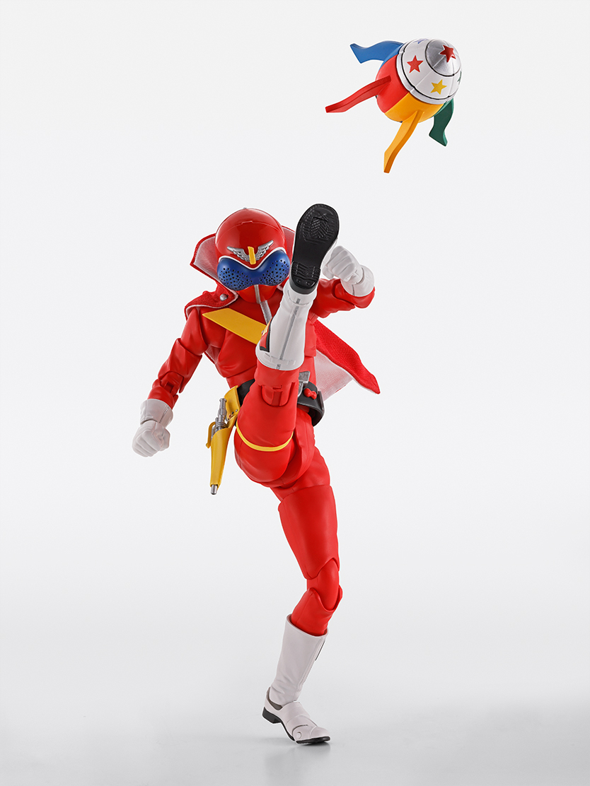 秘密戦隊ゴレンジャー フィギュア S.H.Figuarts（真骨彫製法） アカレンジャー スーパー戦隊 50th Anniversary Ver.（初回限定台座付属）