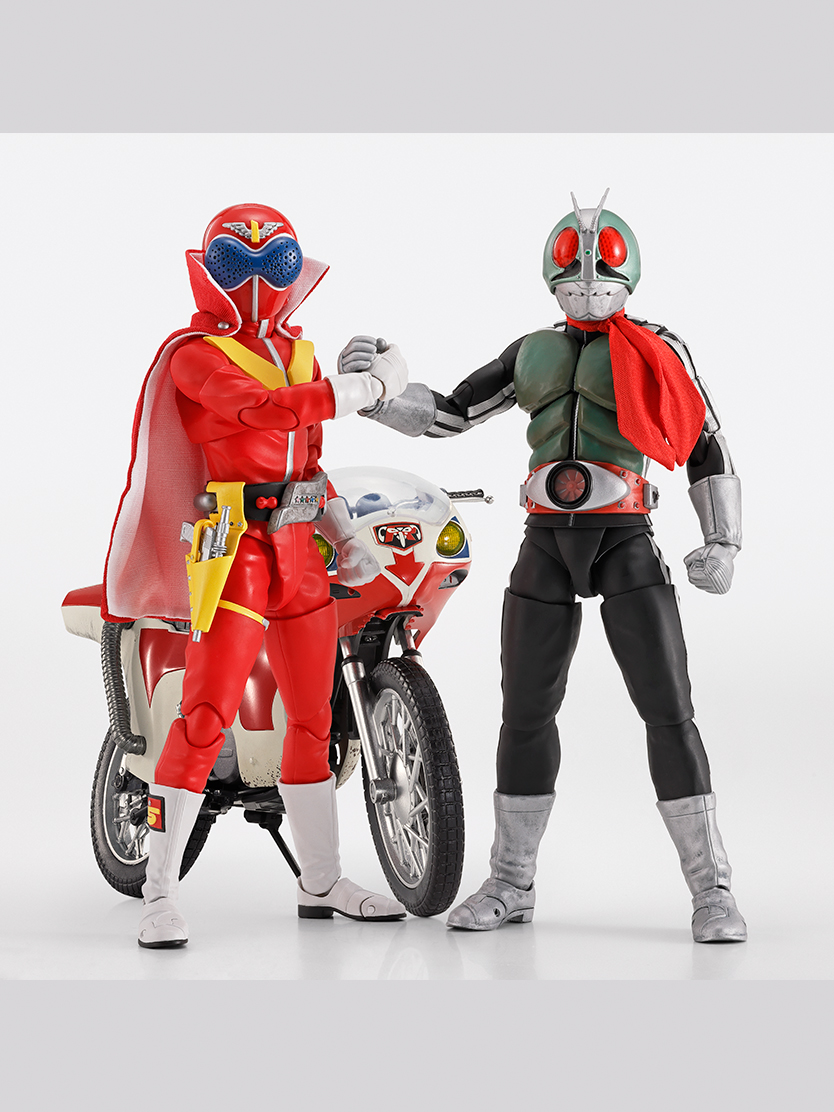 秘密戦隊ゴレンジャー フィギュア S.H.Figuarts（真骨彫製法） アカレンジャー スーパー戦隊 50th Anniversary Ver.（初回限定台座付属）