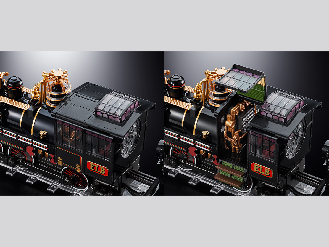 BACK TO THE FUTURE PartⅢ フィギュア 超合金 TIME TRAIN