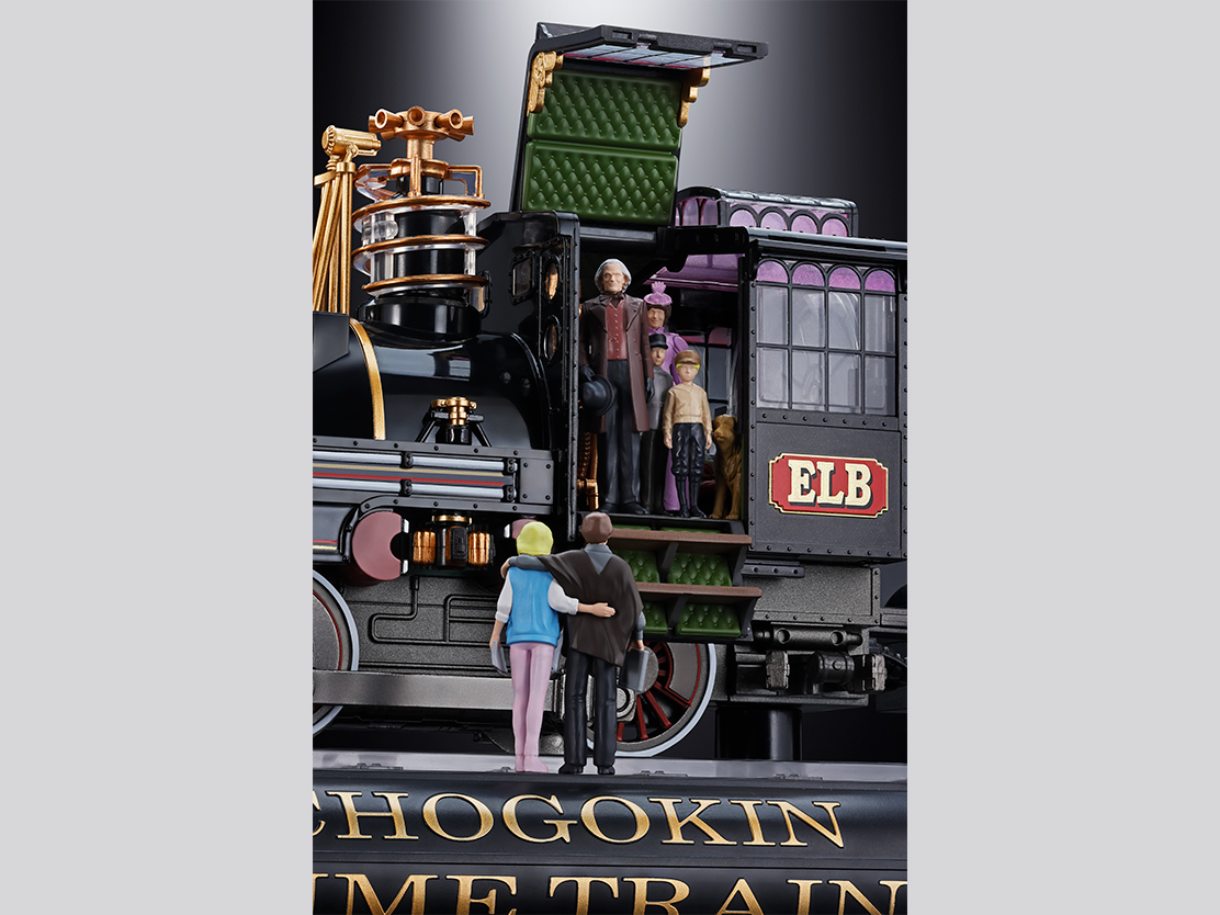 BACK TO THE FUTURE PartⅢ フィギュア 超合金 TIME TRAIN