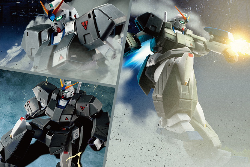 機動戦士ガンダム0080 ポケットの中の戦争 フィギュア ROBOT魂 ＜SIDE MS＞ RX-78NT-1 ガンダムNT-1＆チョバム・アーマー ver. A.N.I.M.E.