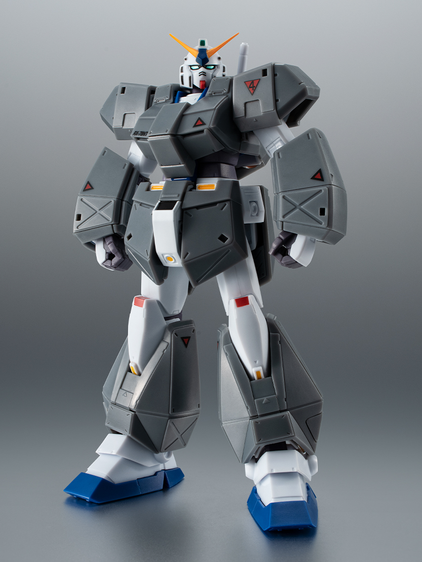 機動戦士ガンダム0080 ポケットの中の戦争 フィギュア ROBOT魂 ＜SIDE MS＞ RX-78NT-1 ガンダムNT-1＆チョバム・アーマー ver. A.N.I.M.E.