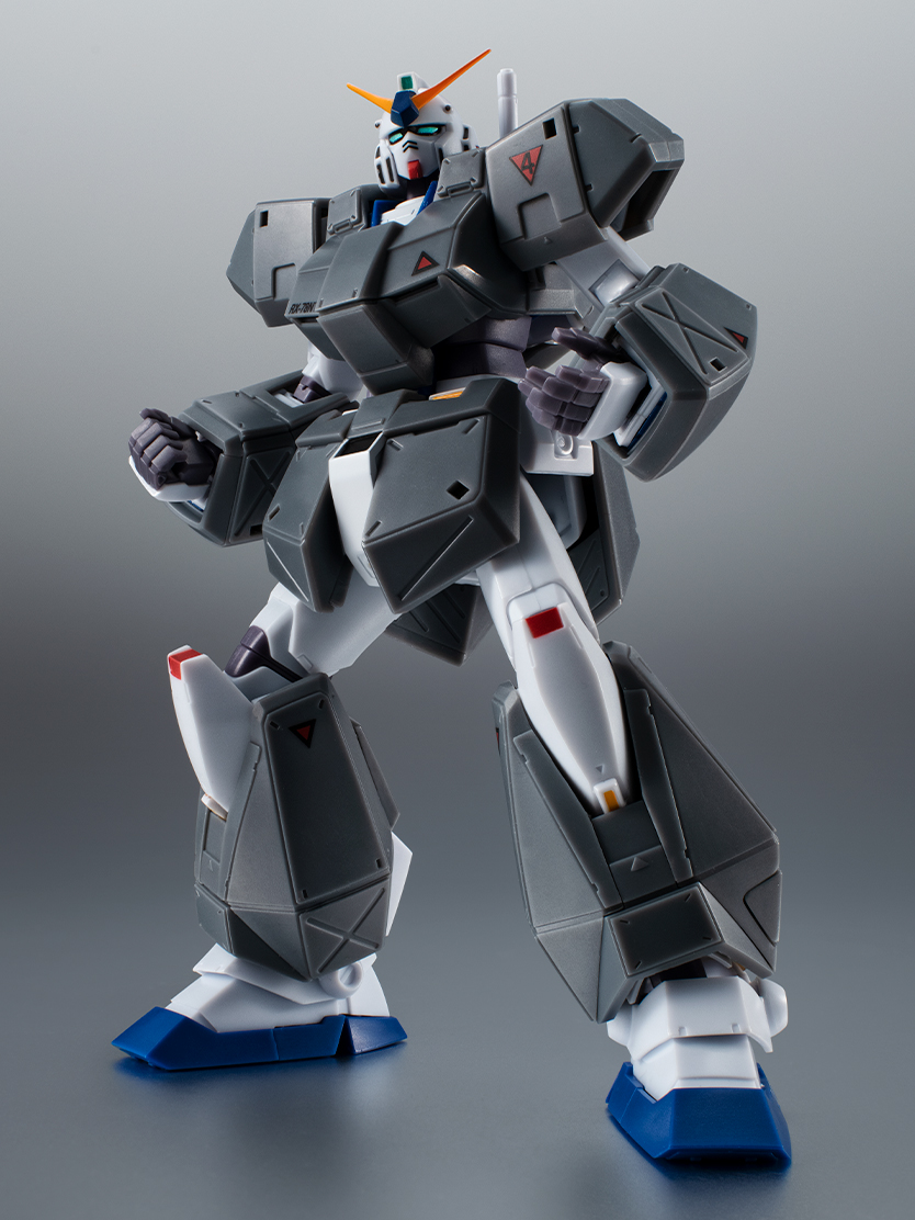 機動戦士ガンダム0080 ポケットの中の戦争 フィギュア ROBOT魂 ＜SIDE MS＞ RX-78NT-1 ガンダムNT-1＆チョバム・アーマー ver. A.N.I.M.E.