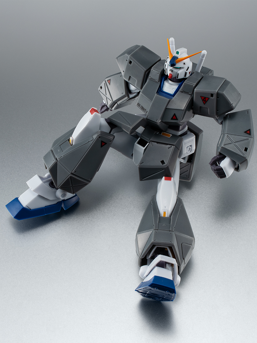 機動戦士ガンダム0080 ポケットの中の戦争 フィギュア ROBOT魂 ＜SIDE MS＞ RX-78NT-1 ガンダムNT-1＆チョバム・アーマー ver. A.N.I.M.E.