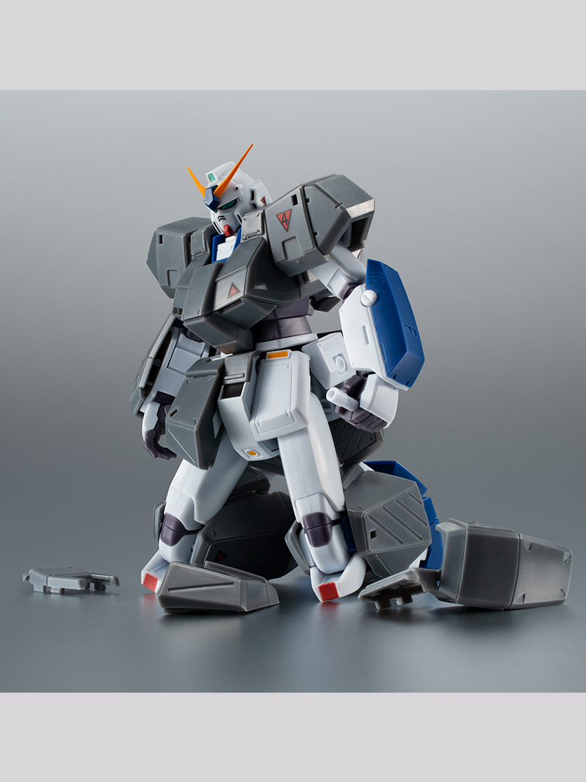 機動戦士ガンダム0080 ポケットの中の戦争 フィギュア ROBOT魂 ＜SIDE MS＞ RX-78NT-1 ガンダムNT-1＆チョバム・アーマー ver. A.N.I.M.E.
