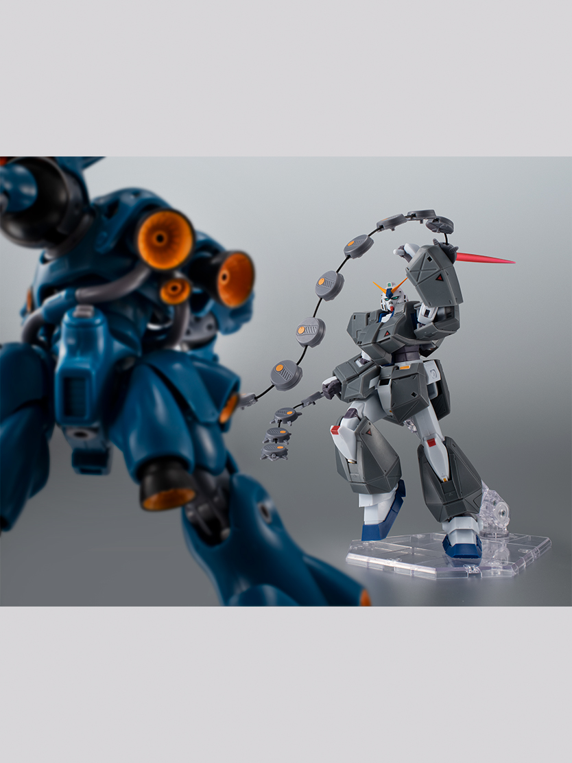機動戦士ガンダム0080 ポケットの中の戦争 フィギュア ROBOT魂 ＜SIDE MS＞ RX-78NT-1 ガンダムNT-1＆チョバム・アーマー ver. A.N.I.M.E.