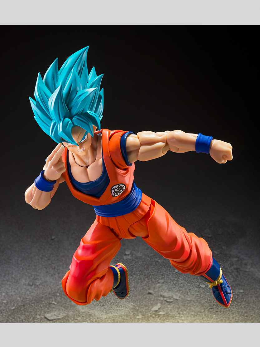 ドラゴンボール超 フィギュア S.H.Figuarts 超サイヤ人ゴッド超サイヤ人孫悟空〈限界を超えし蒼き力〉