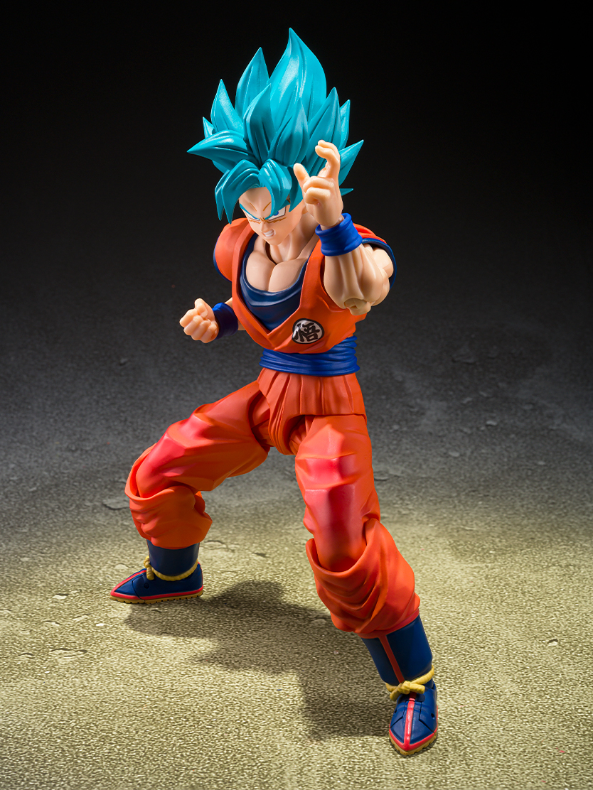 ドラゴンボール超 フィギュア S.H.Figuarts 超サイヤ人ゴッド超サイヤ人孫悟空〈限界を超えし蒼き力〉