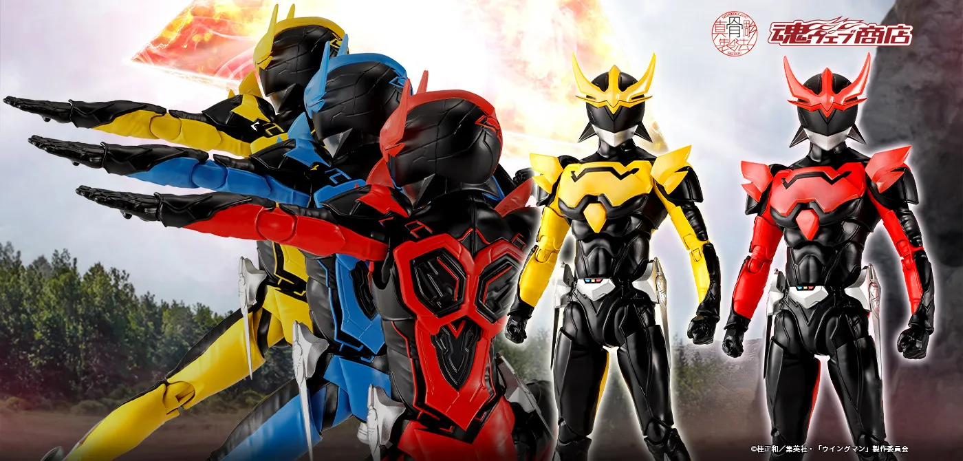 S.H.Figuarts（真骨彫製法） ウイングマン デルタエンドセット