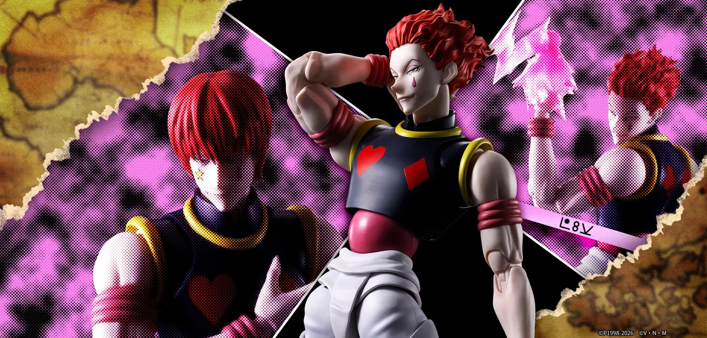 S.H.Figuarts HUNTER×HUNTER ヒソカ