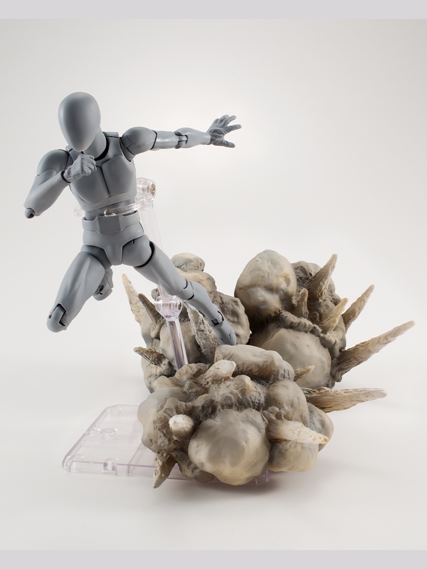 フィギュア 魂EFFECT EXPLOSION Gray Ver. for S.H.Figuarts