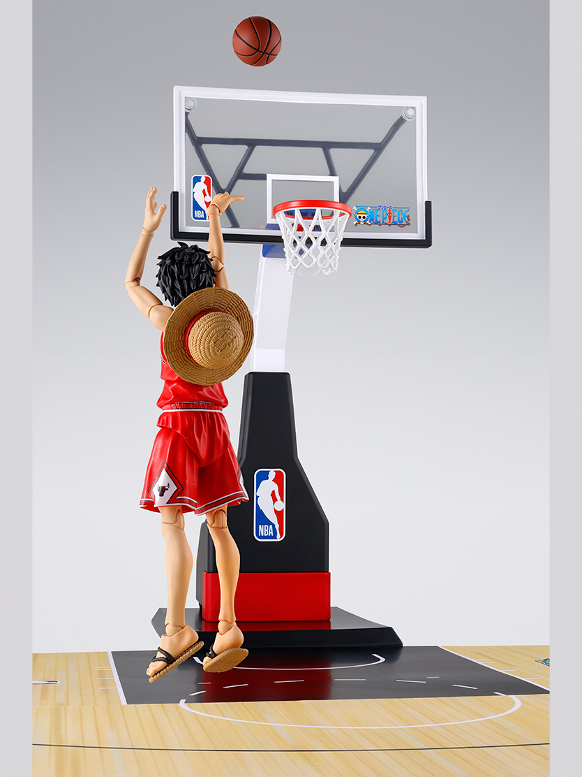 ワンピース フィギュア S.H.Figuarts ONE PIECE×NBA バスケットゴールセット