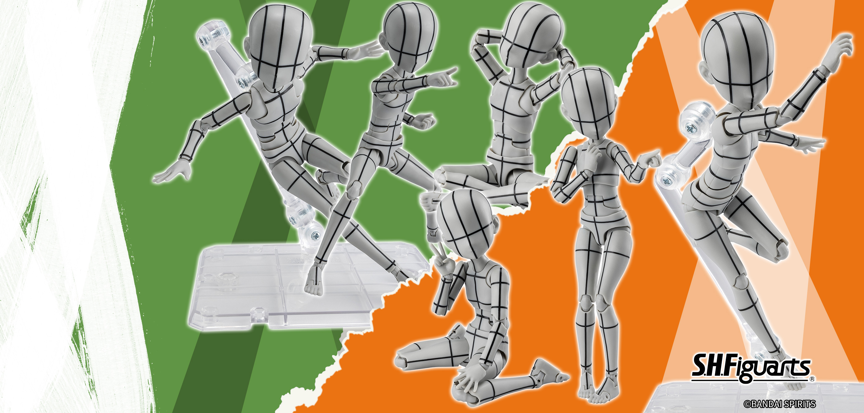 ボディちゃん -杉森建- Edition-ワイヤーフレーム-(Gray Color Ver.)