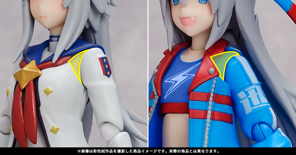 「S.H.Figuarts ウマ娘 プリティーダービー オグリキャップ」「S.H.Figuarts ウマ娘 プリティーダービー タマモクロス」画像