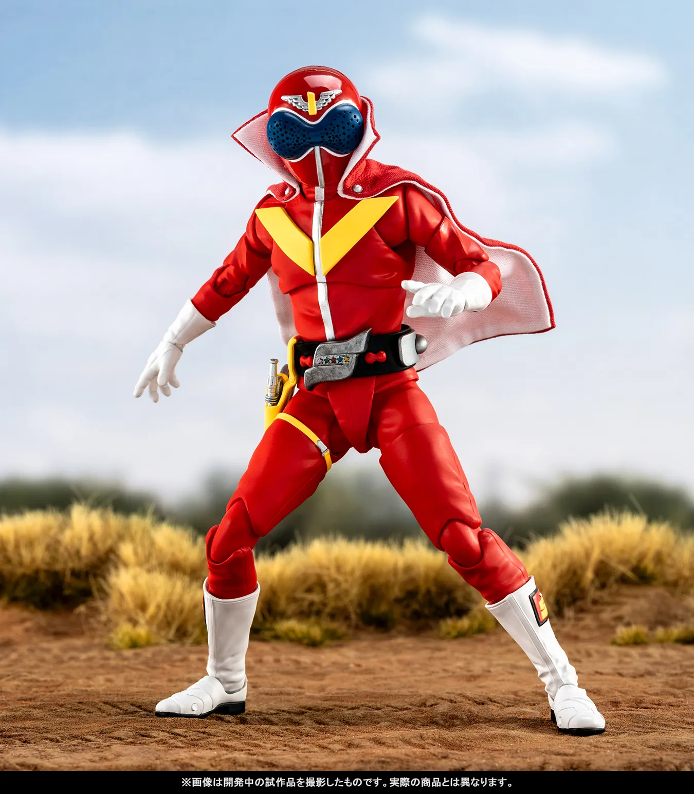 伝説の初代レッドが真骨彫製法で蘇る！6月2日（月）一般店頭予約開始「S.H.Figuarts（真骨彫製法） アカレンジャー スーパー戦隊 50th Anniversary Ver.（初回限定台座付属）」