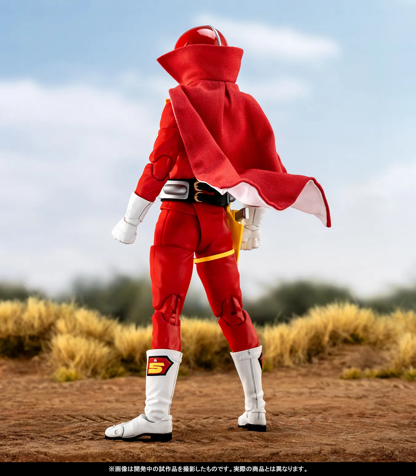 伝説の初代レッドが真骨彫製法で蘇る！6月2日（月）一般店頭予約開始「S.H.Figuarts（真骨彫製法） アカレンジャー スーパー戦隊 50th Anniversary Ver.（初回限定台座付属）」