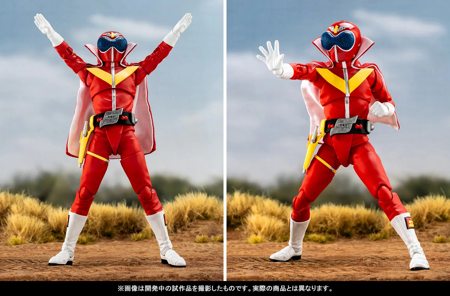 伝説の初代レッドが真骨彫製法で蘇る！6月2日（月）一般店頭予約開始「S.H.Figuarts（真骨彫製法） アカレンジャー スーパー戦隊 50th Anniversary Ver.（初回限定台座付属）」