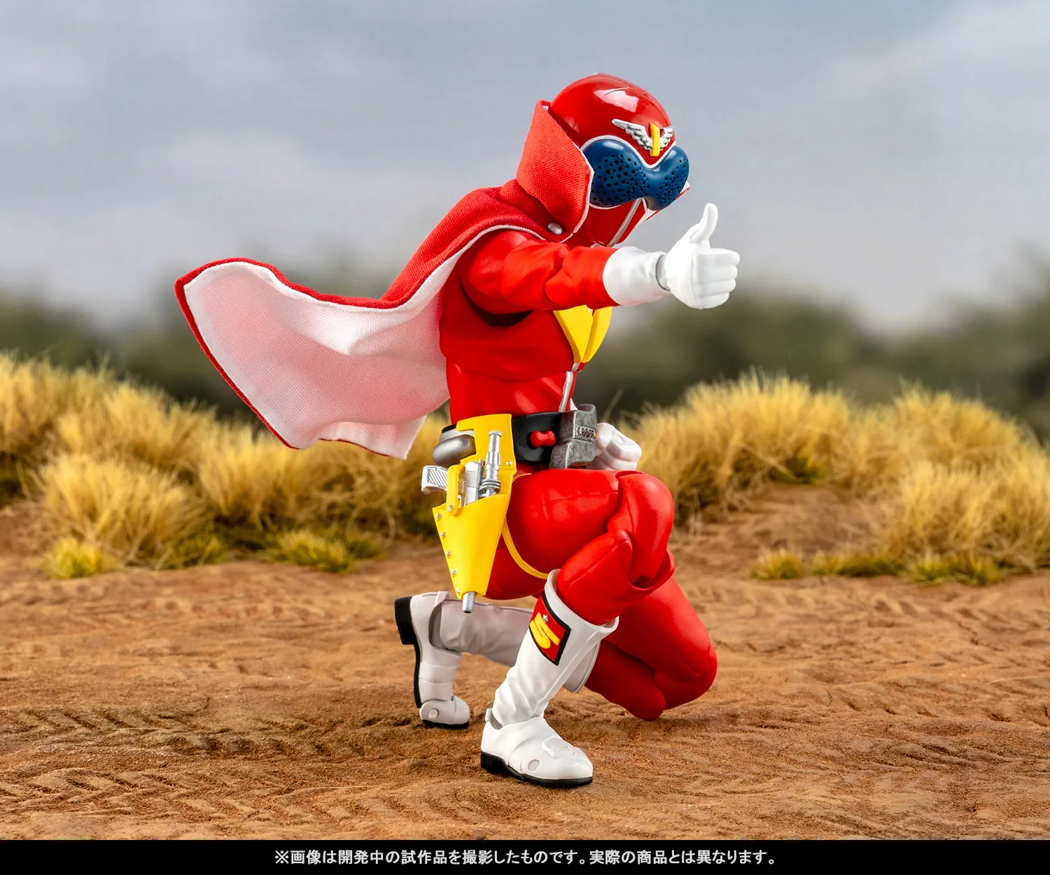 伝説の初代レッドが真骨彫製法で蘇る！6月2日（月）一般店頭予約開始「S.H.Figuarts（真骨彫製法） アカレンジャー スーパー戦隊 50th Anniversary Ver.（初回限定台座付属）」