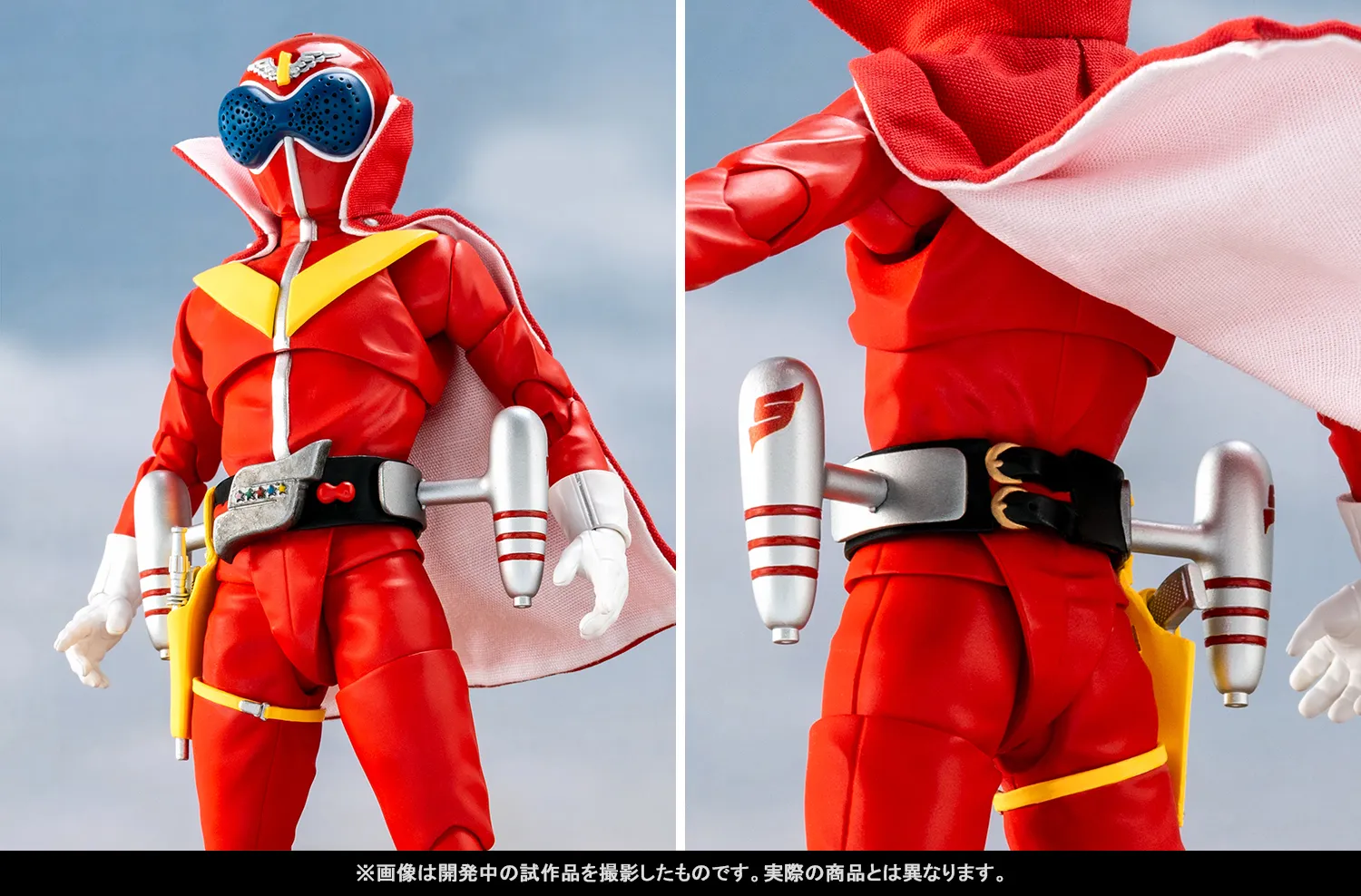 伝説の初代レッドが真骨彫製法で蘇る！6月2日（月）一般店頭予約開始「S.H.Figuarts（真骨彫製法） アカレンジャー スーパー戦隊 50th Anniversary Ver.（初回限定台座付属）」